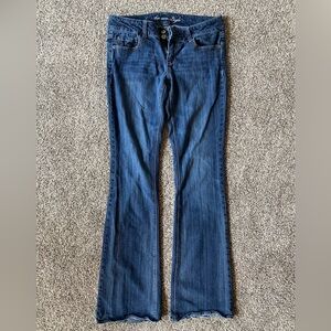 American Eagle jeans. Size 10 X-Long. Medium blue color.